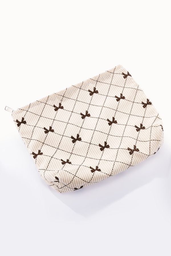 Tas 'Strikjes' - beige