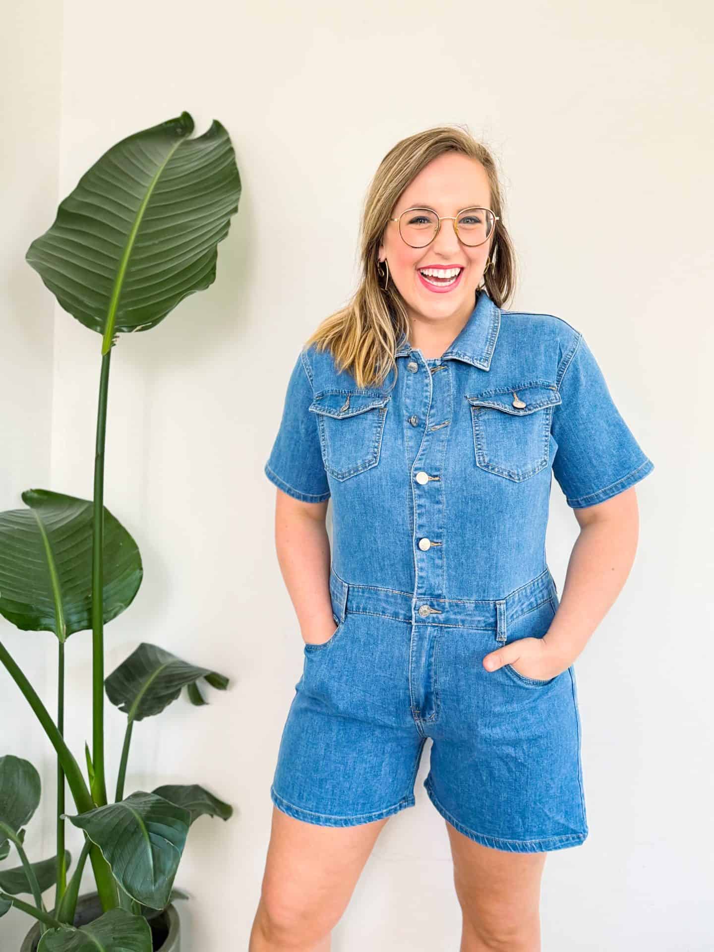 Playsuit 'Denim' - Afbeelding 4