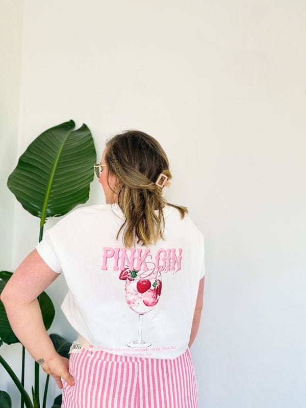 T-shirt 'Pink Gin'