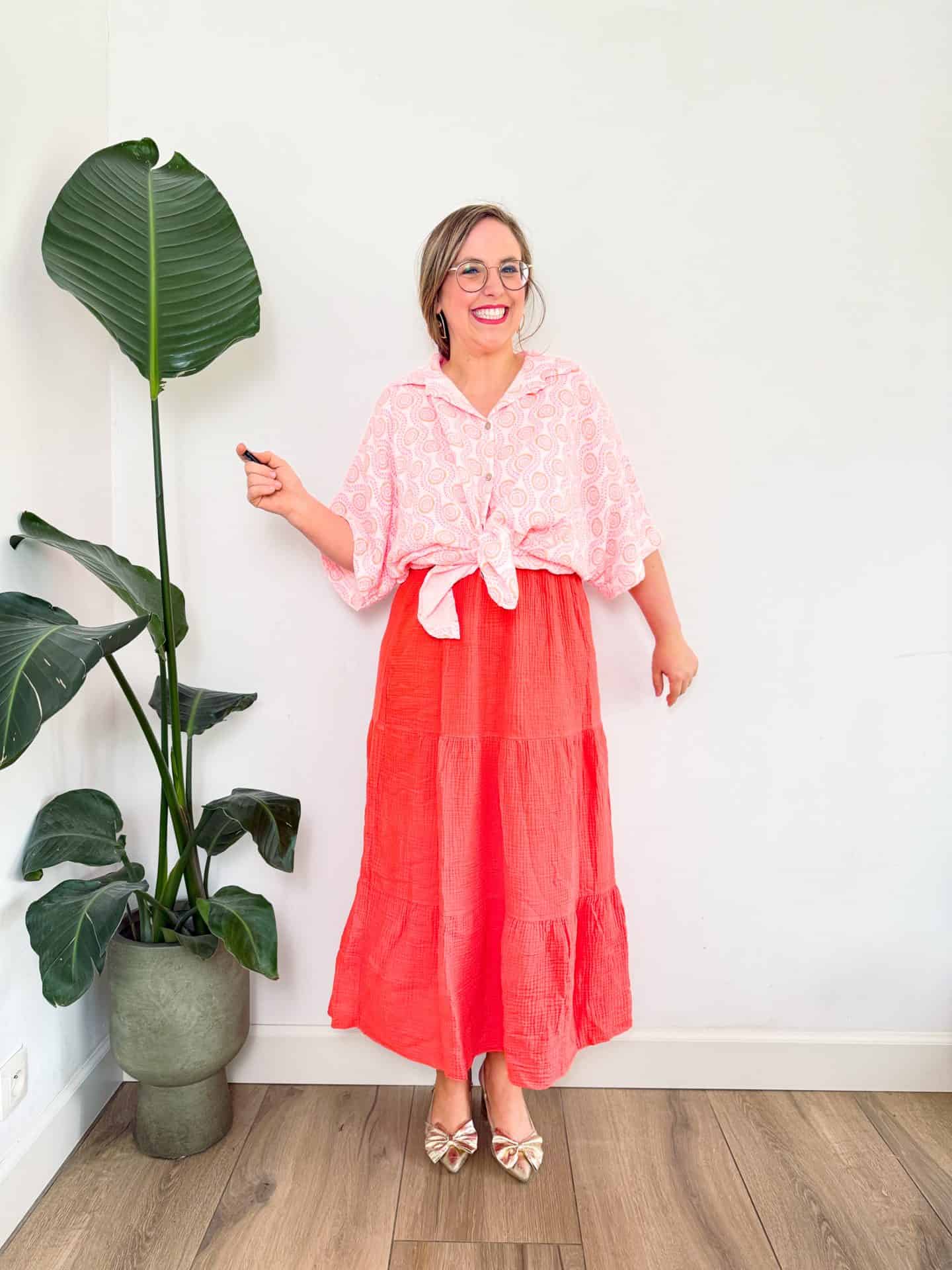 Blouse 'Tetra Pattern' - Afbeelding 5