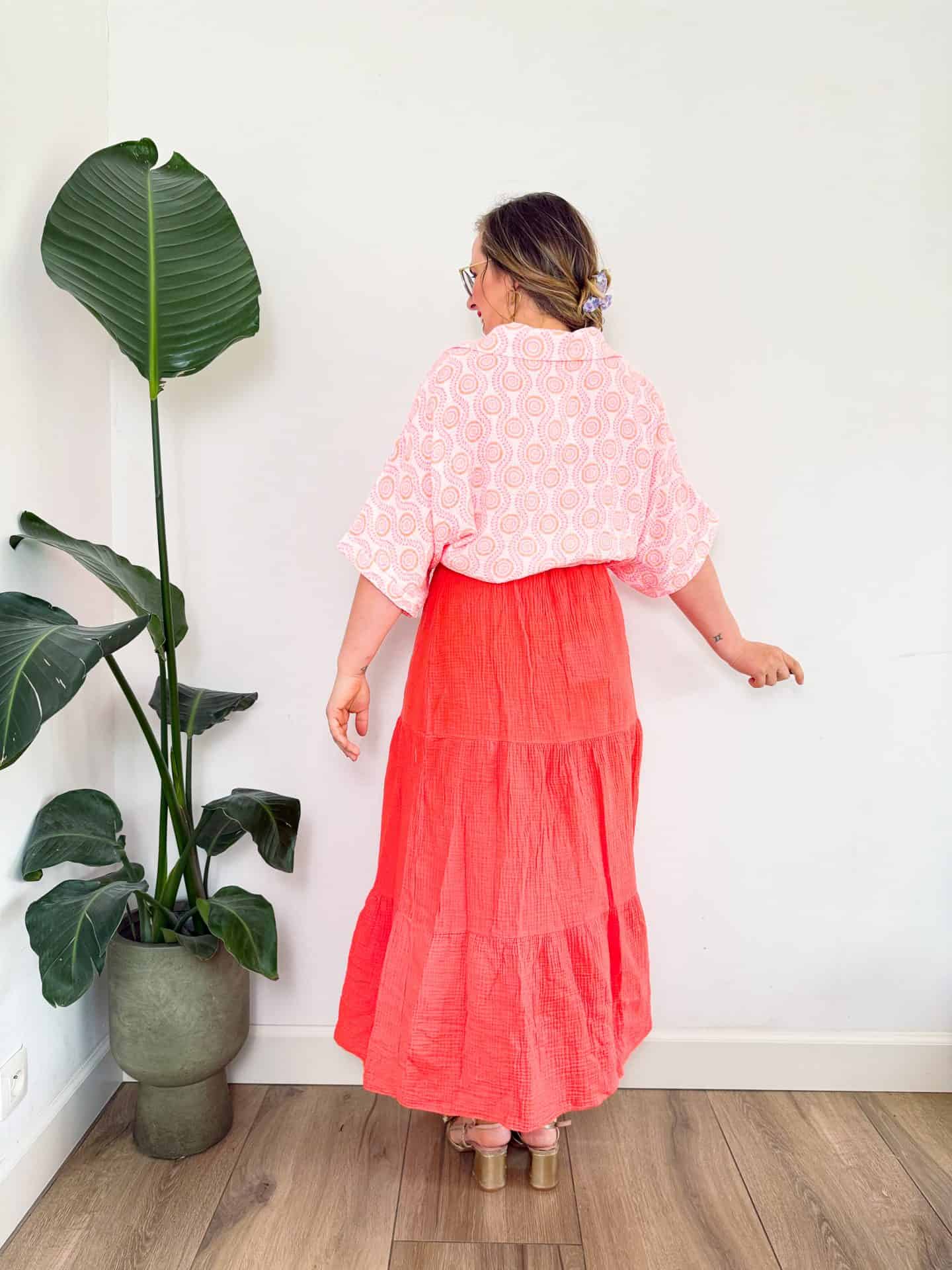 Blouse 'Tetra Pattern' - Afbeelding 4