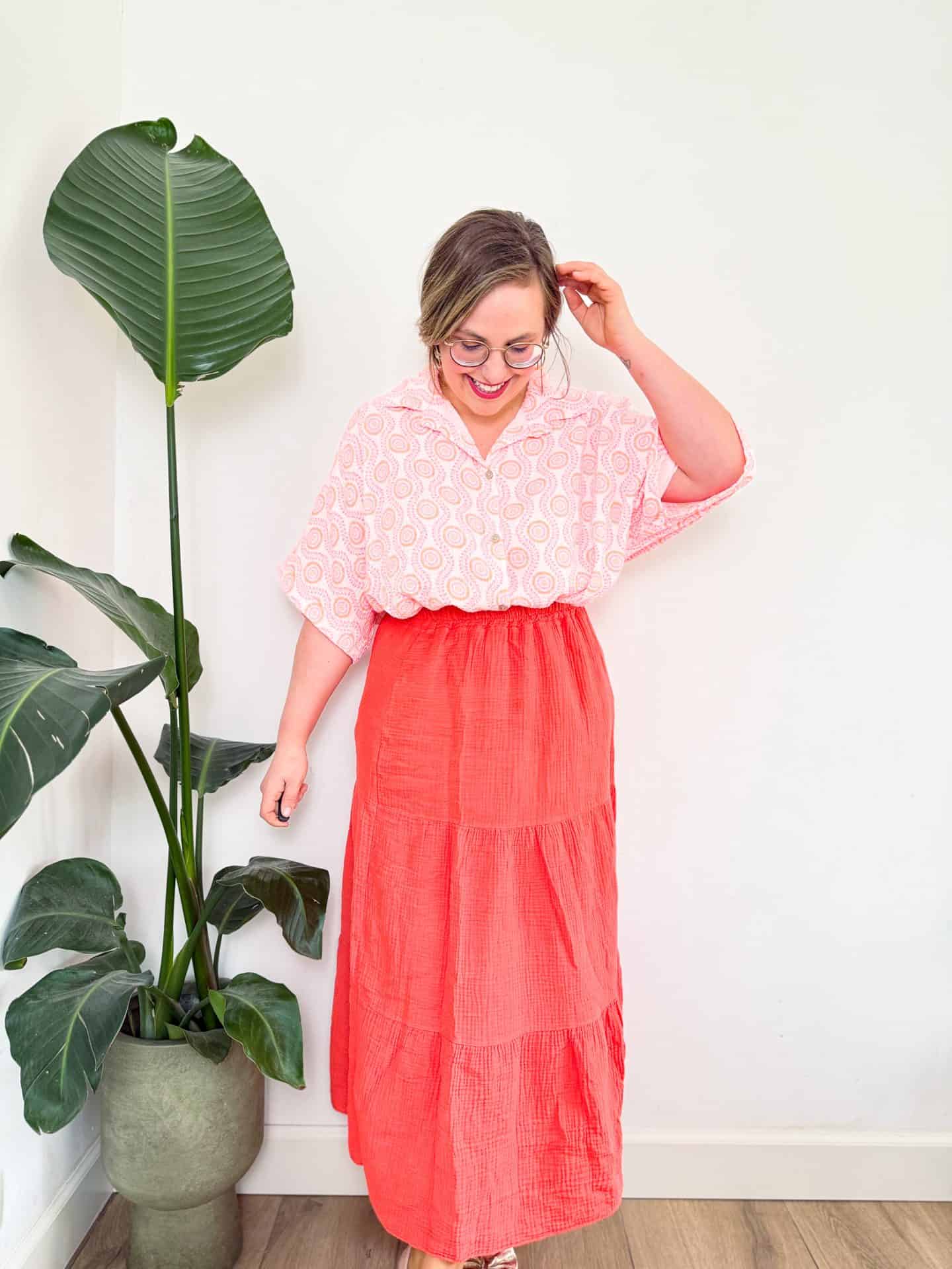 Blouse 'Tetra Pattern' - Afbeelding 2