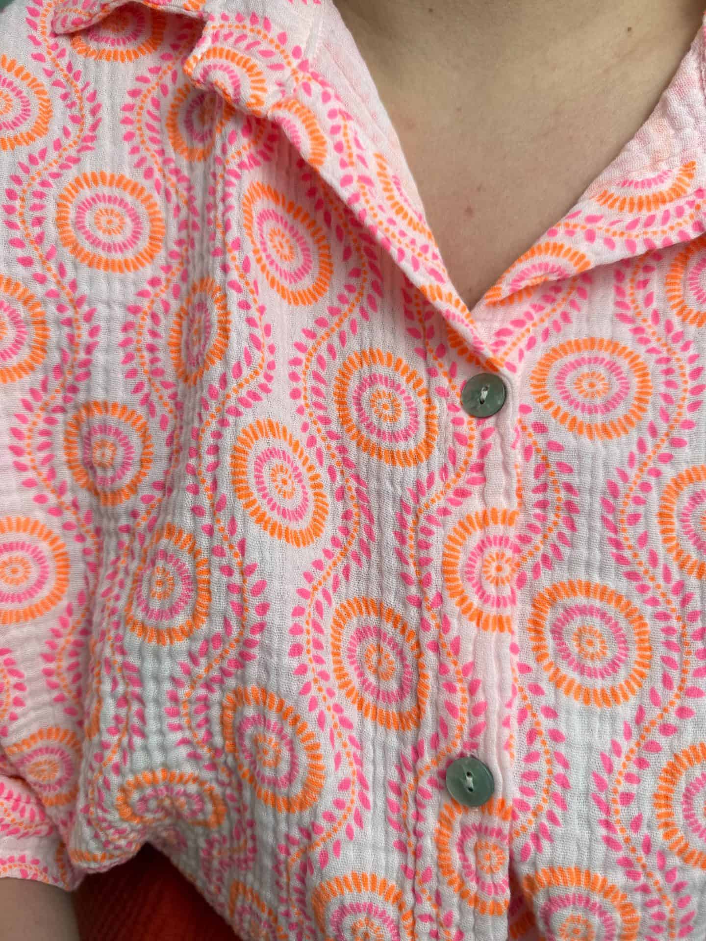 Blouse 'Tetra Pattern' - Afbeelding 3