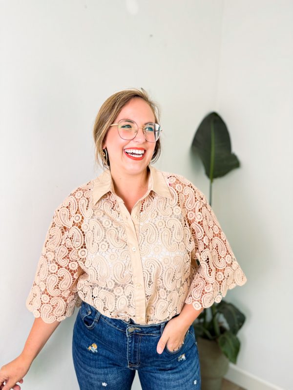 Blouse 'Ecru Lace'