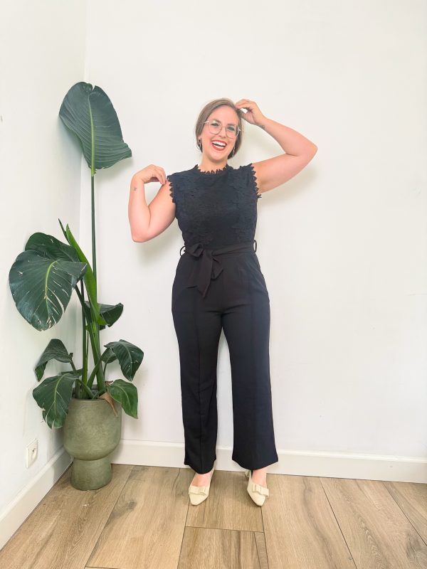 Jumpsuit 'Lace Top'