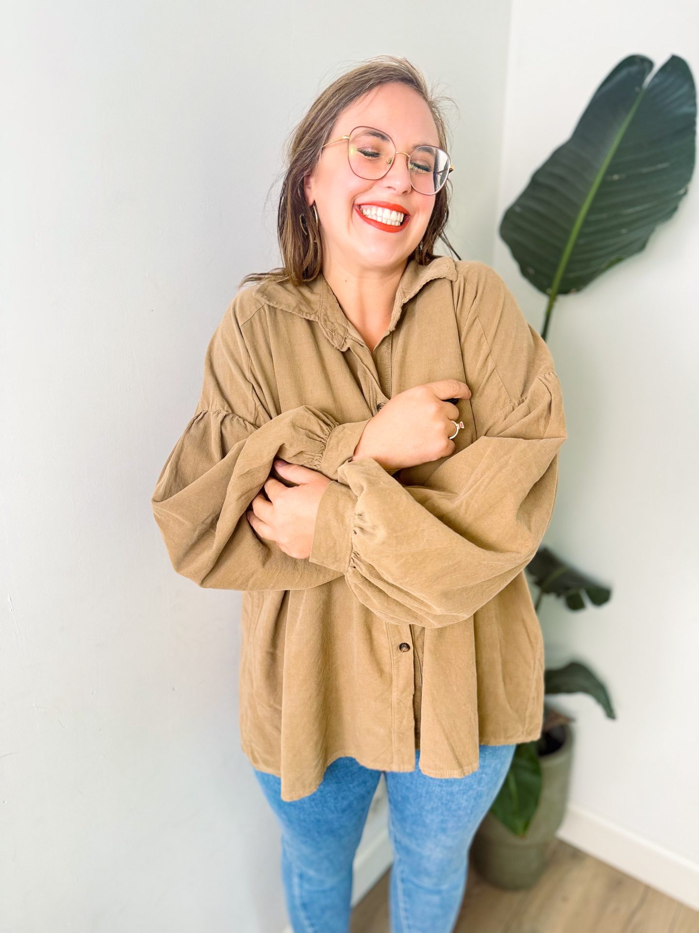 Hemd 'Camel Corduroy' - Afbeelding 4