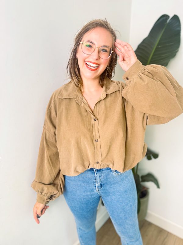 Hemd 'Camel Corduroy'